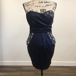 Navy blue Party Dress